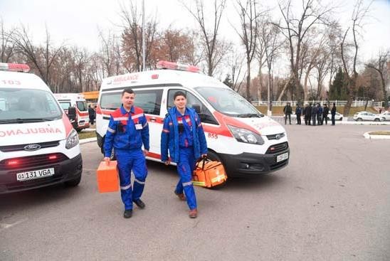 Министерство здравоохранения: ТАШКЕНТСКОЙ ГОРОДСКОЙ СТАНЦИИ СКОРОЙ МЕДИЦИНСКОЙ ПОМОЩИ ПЕРЕДАНО 150 СОВРЕМЕННЫХ РЕАНИМОБИЛЕЙ “FORD”