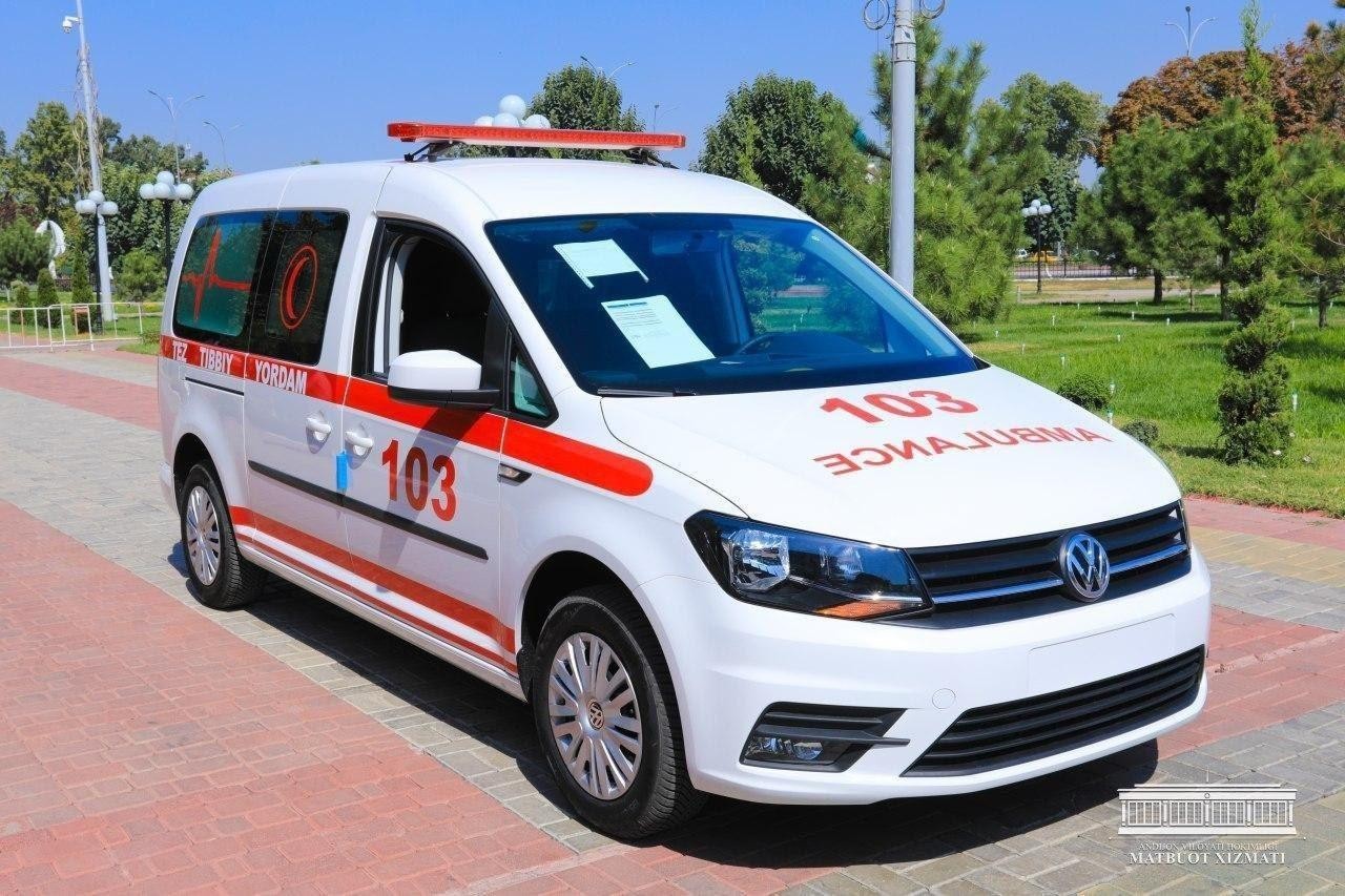 В Андижан привезен спец-автомобиль Volkswagen