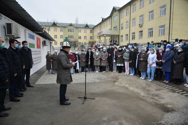 При поддержке Узбекистана в Кыргызстане построена инфекционная больница на 200 койко-мест