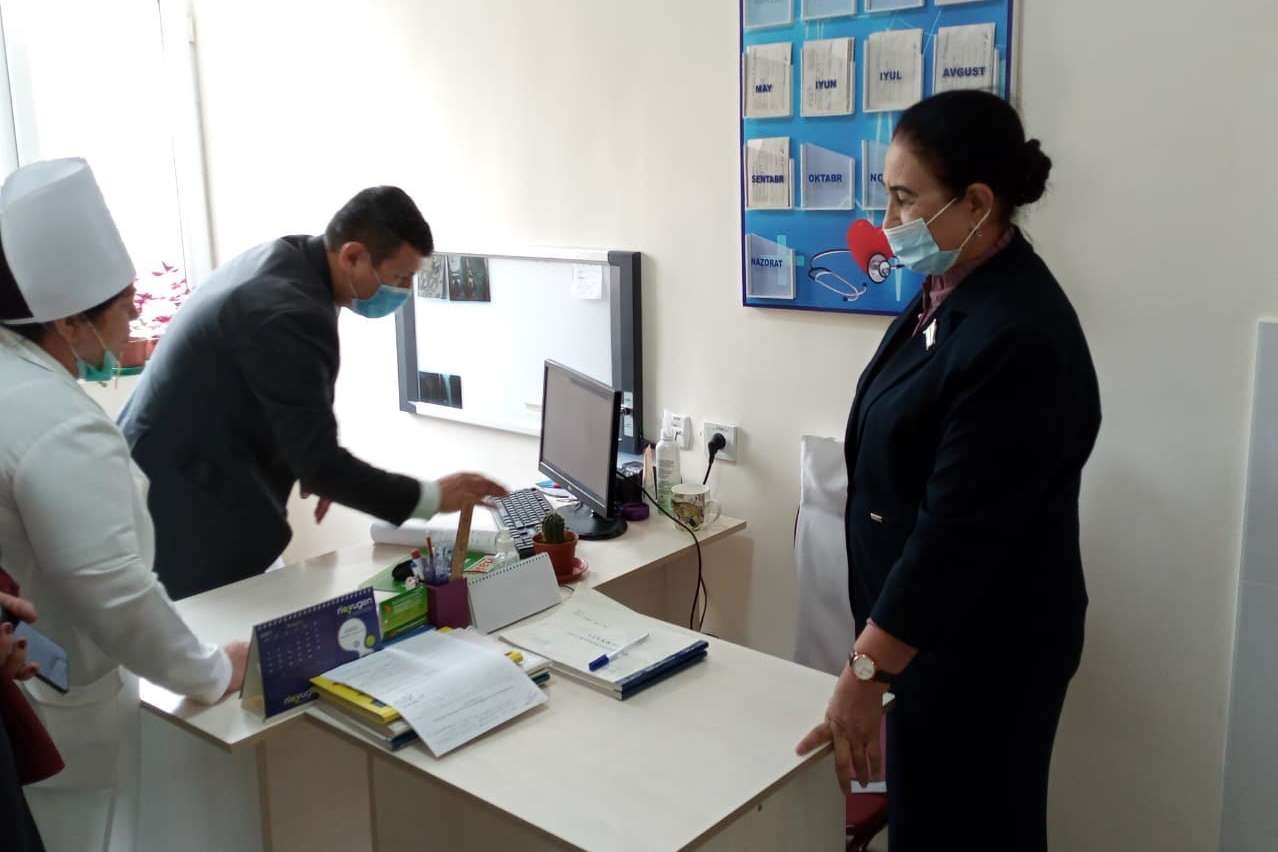 В Сырдарье продолжается цифровизация медицинской сферы