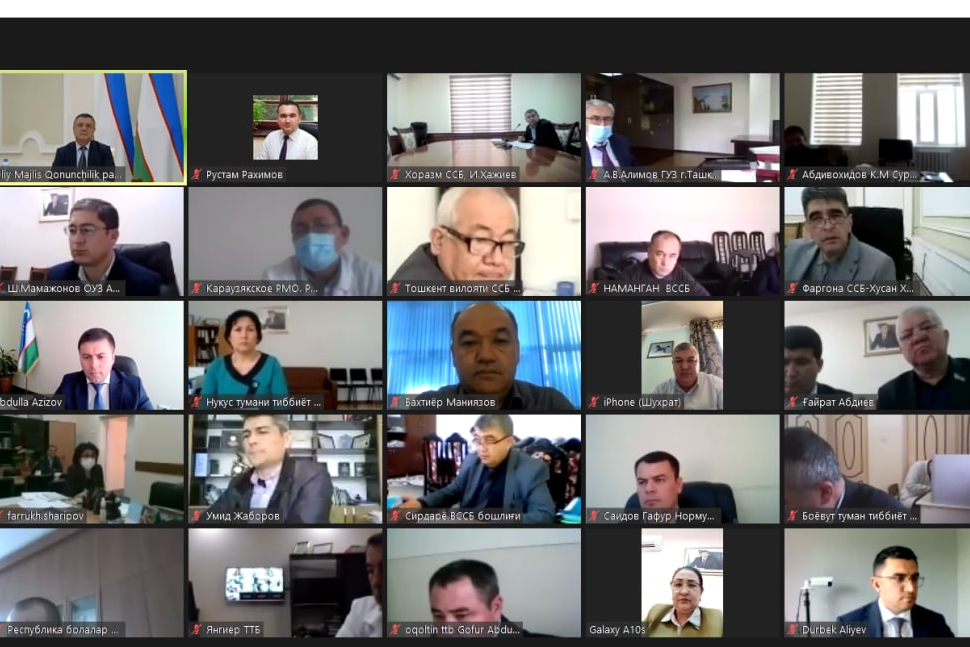 Депутаты заслушали отчетную информацию по цифровому здравоохранению в Узбекистане